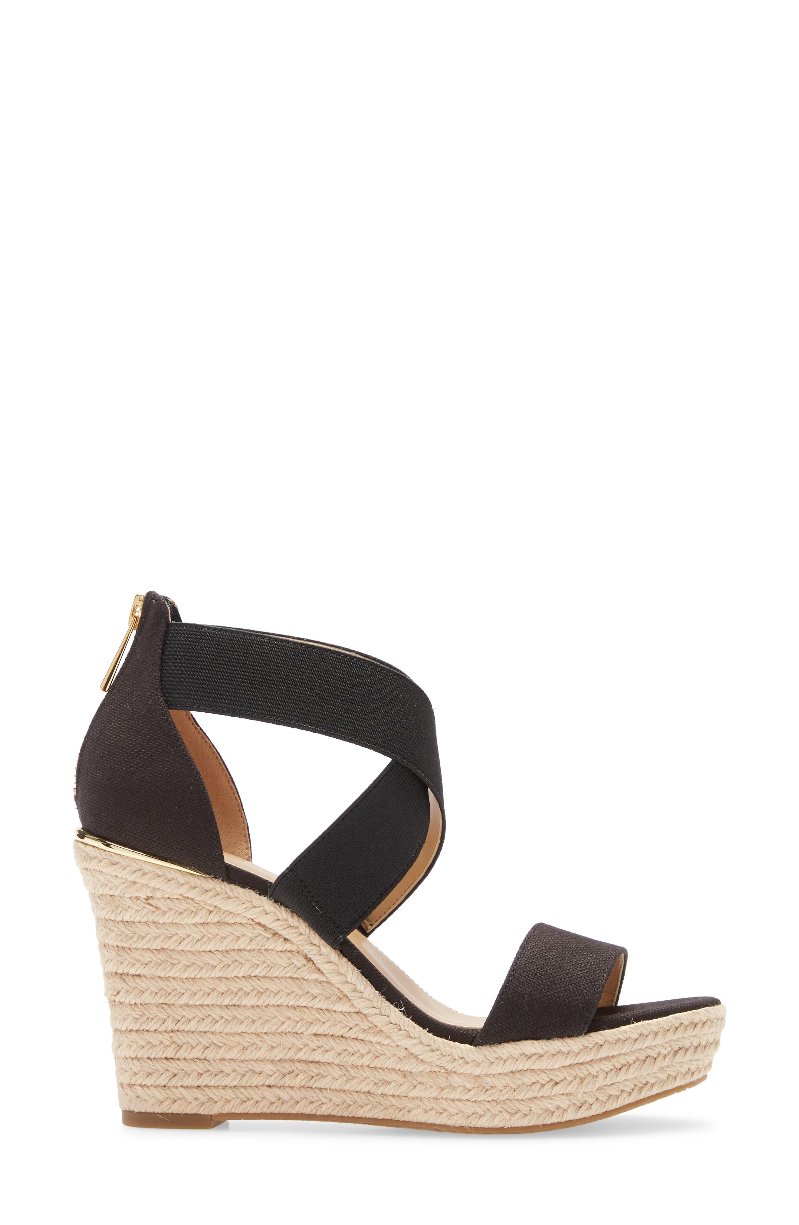 MICHAEL Michael Kors Prue Platform Wedge Sandal, Alternate, color, 