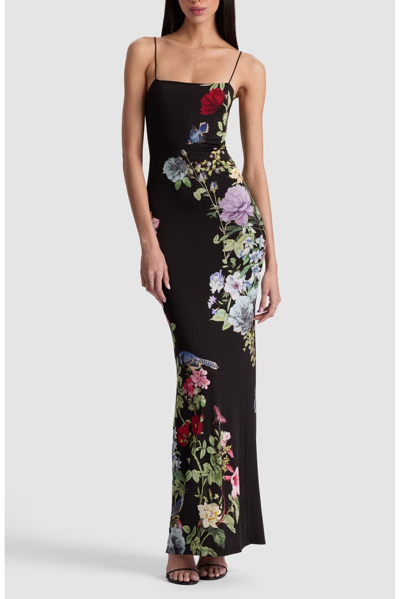Fifi Floral Column Maxi Dress, Main, color, VENUS FLORAL