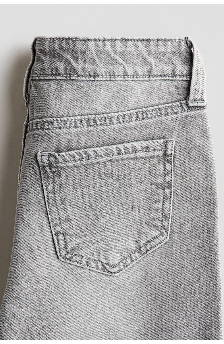 H&M Baggy Fit Bootcut Leg Jeans, Alternate, color, Light Gray