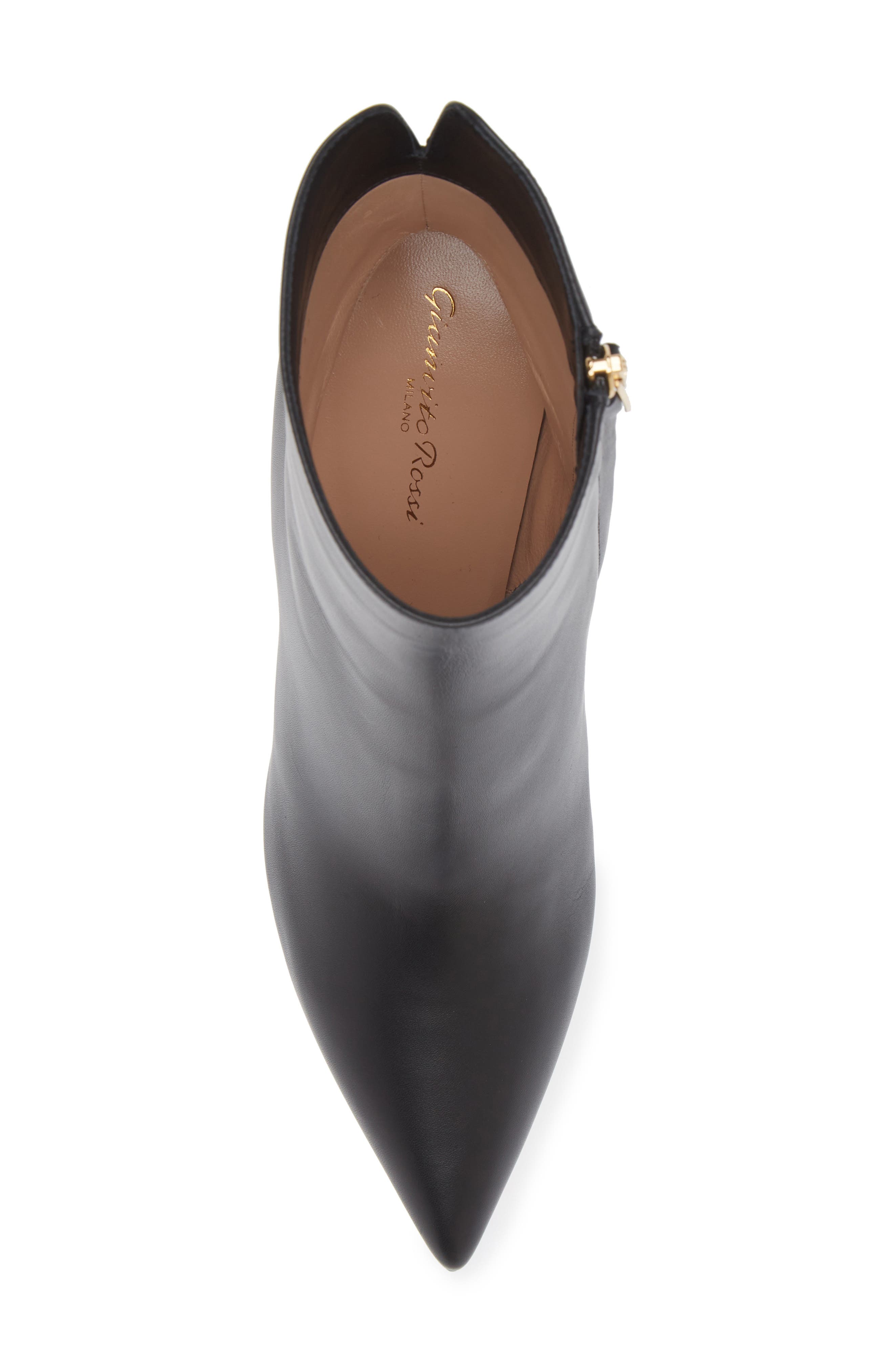 Gianvito Rossi Pointed Toe Bootie, Alternate, color, 