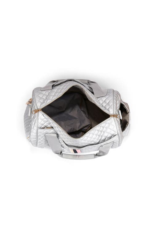 Volée Weekender Bag In Silver