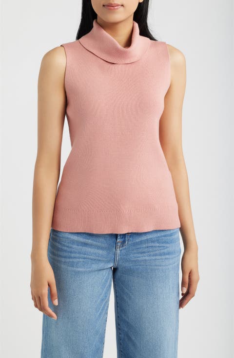 Turtleneck Sleeveless Sweater