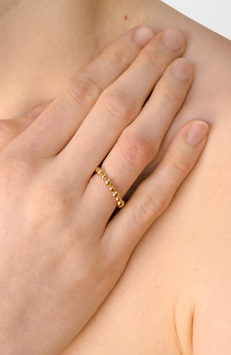 Anzie Dew Drop Band Ring, Alternate, color, Gold