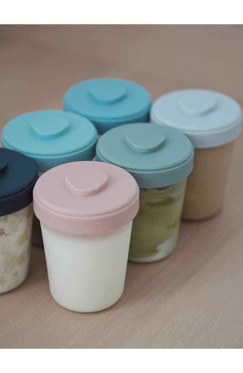 BEABA 12-Piece Clip Portion Container & Spoon Set, Alternate, color, Eucalyptus