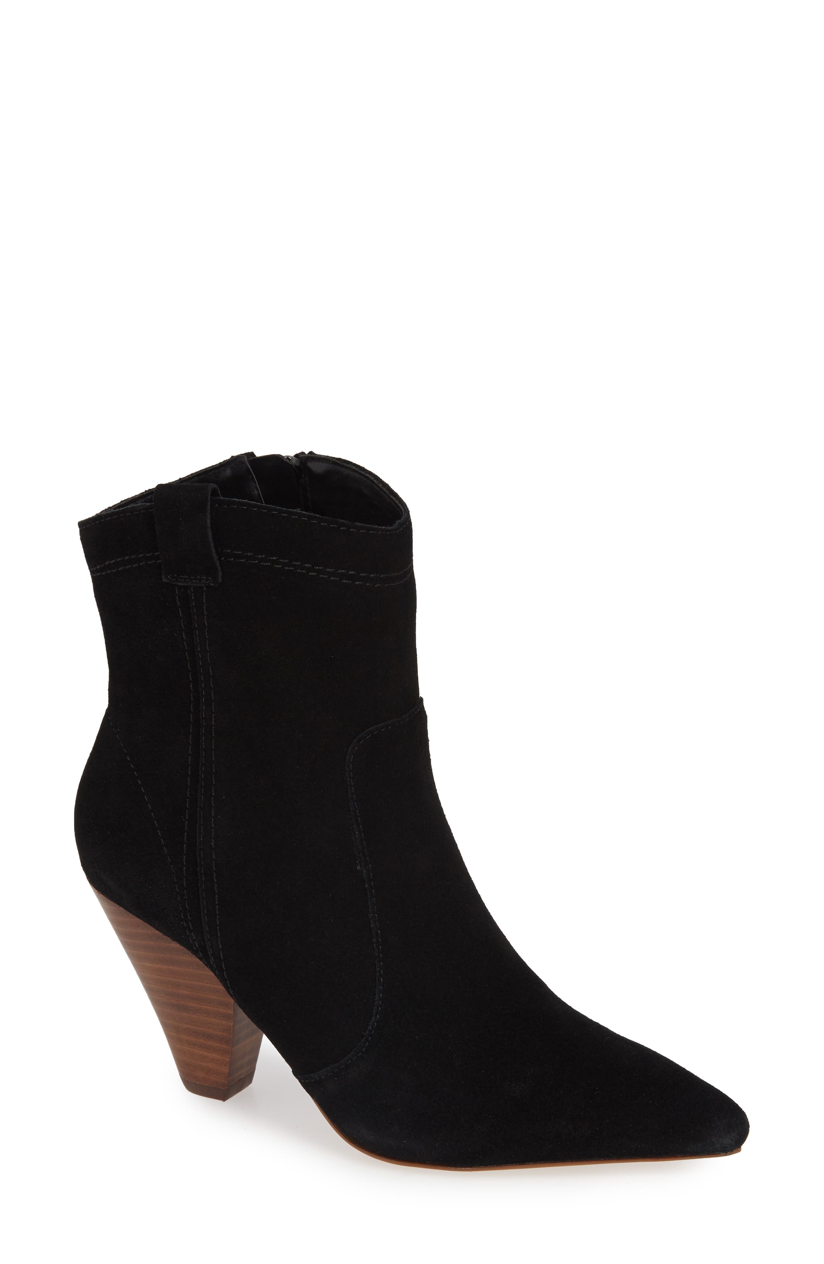 Kensie Kalila Pointy Toe Bootie, Main, color, 