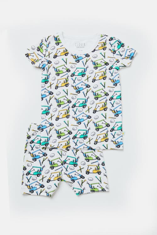Clover Baby & Kids Shorts Pajama Set In Multi