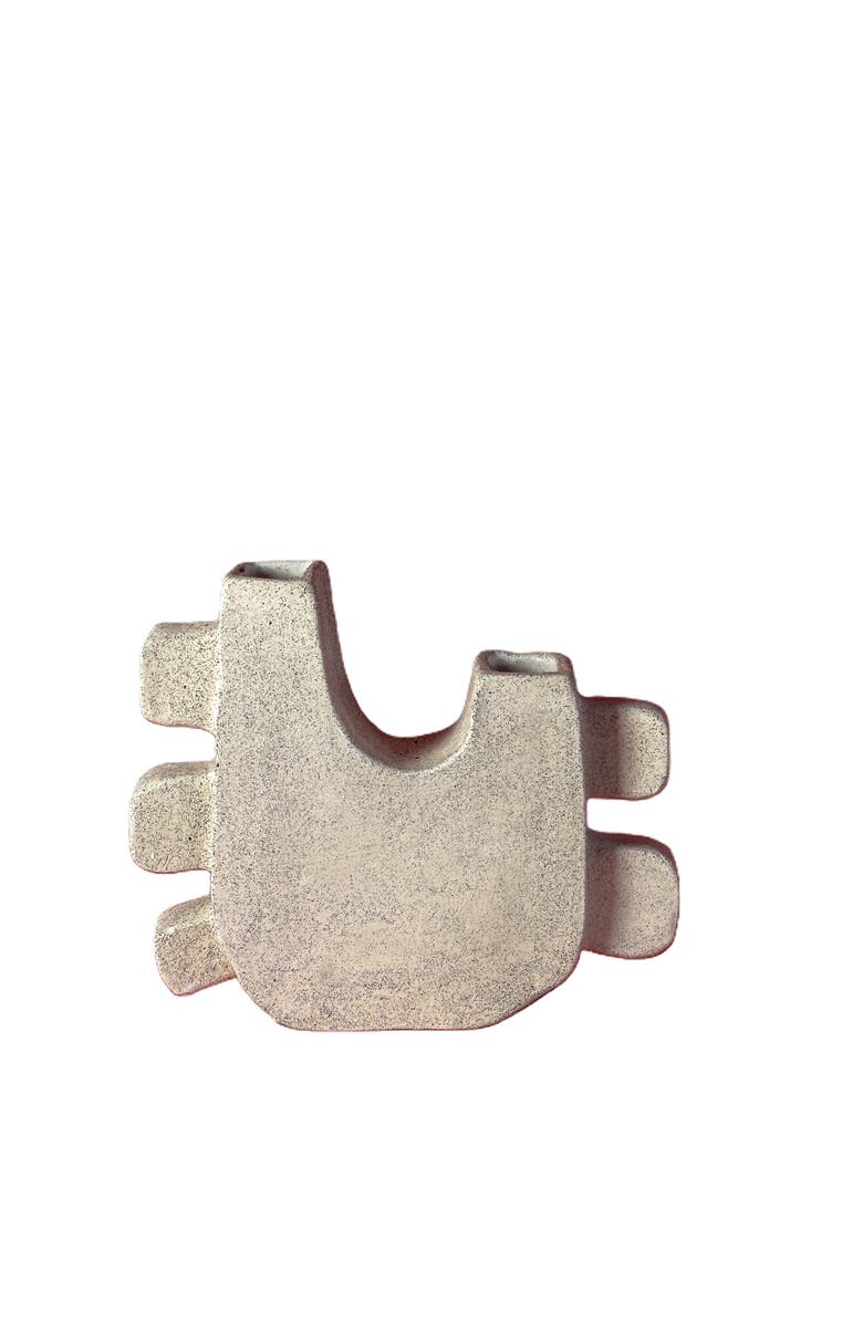 Alma Ome Vase, Main, color, White