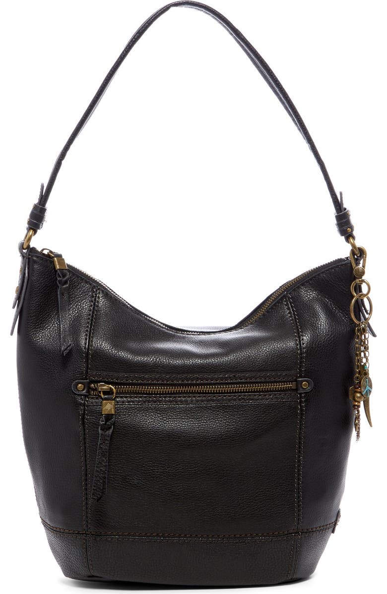 The Sak Sequoia Leather Hobo Bag, Main, color,
