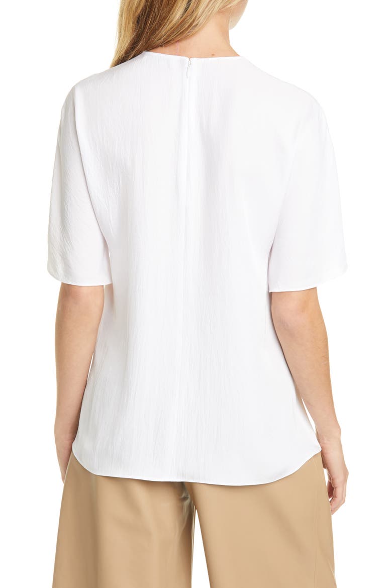 Crinkle Top, Alternate, color, OFF WHITE