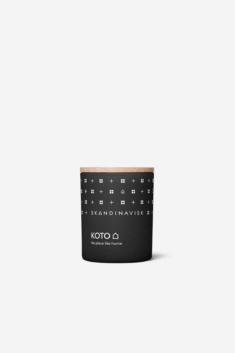 KOTO Scented Candle 65g, Alternate, color, Black