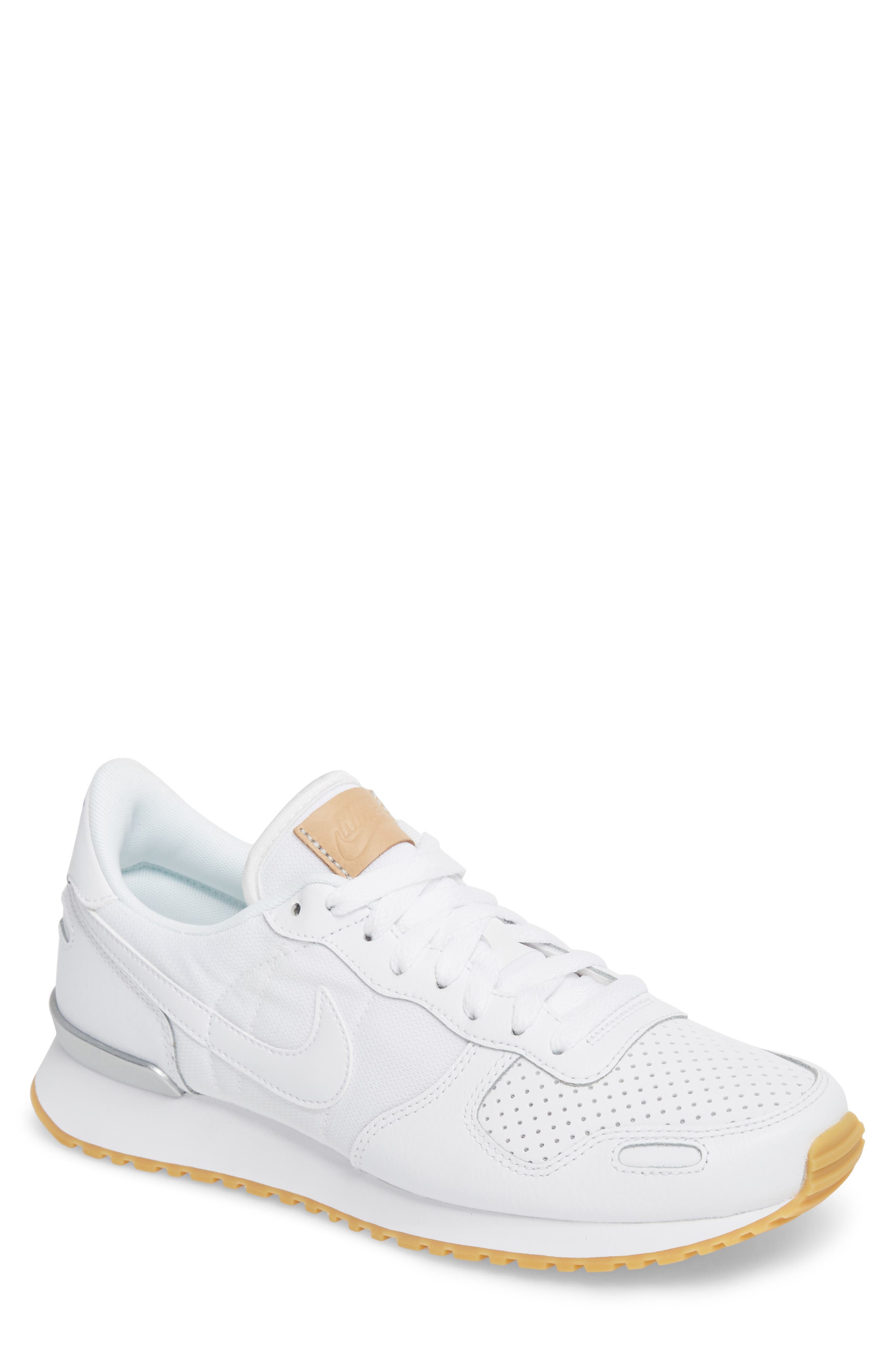 Air Vortex Sneaker, Main, color, WHITE/ PLATINUM/ YELLOW