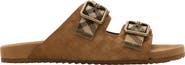 Burberry Check Suede Urchin Sandals