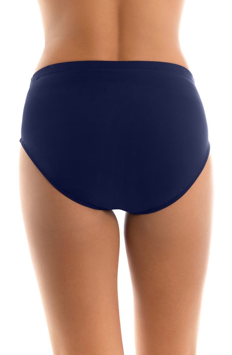 Magicsuit<sup>®</sup> Jersey Classic Bikini Bottoms, Alternate, color, Navy Blue