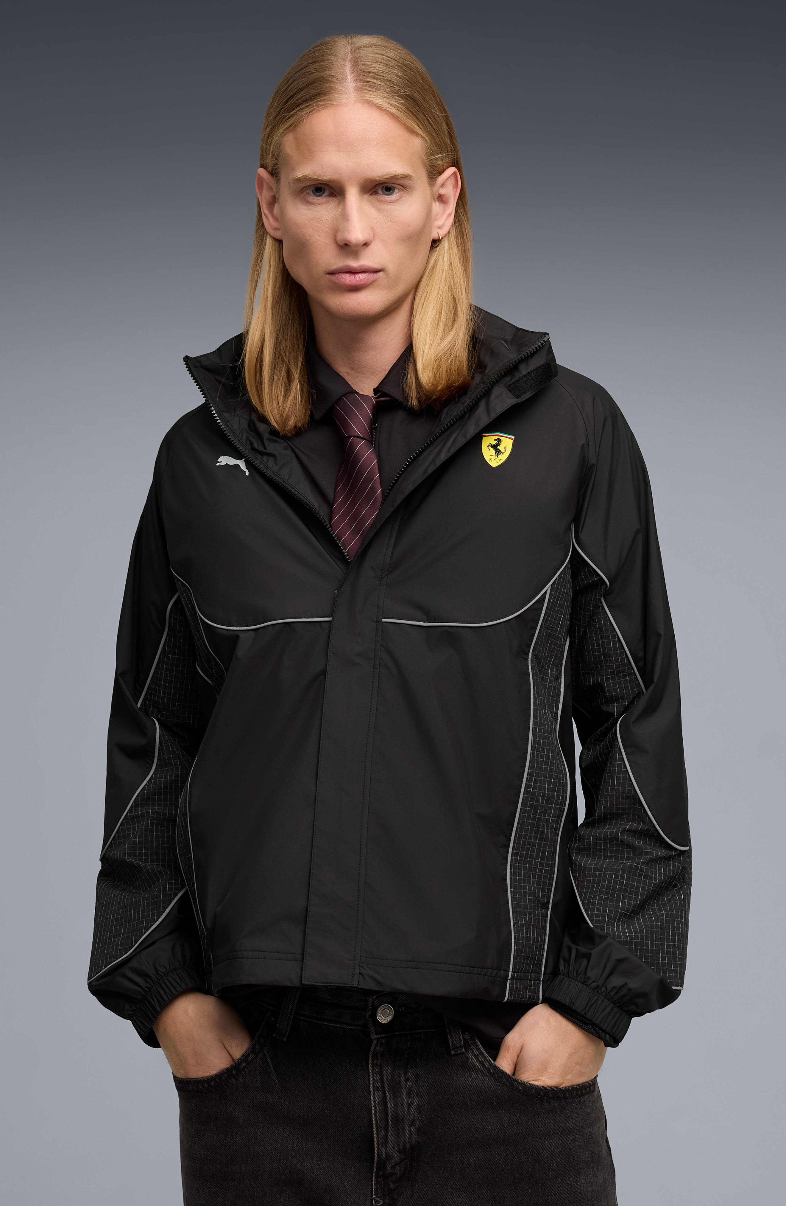 フェラーリ　ウィンドブレーカー Scuderia Ferrari Windbreaker (Men) | Nordstrom