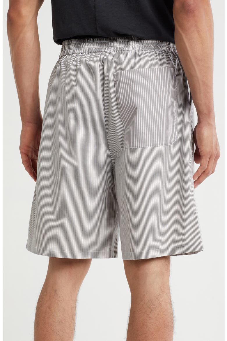 Irving Stripe Shorts, Alternate, color, BROWN STRIPE