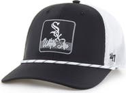 '47 Men's '47 Black/White Chicago White Sox Scratch Adjustable Trucker Hat