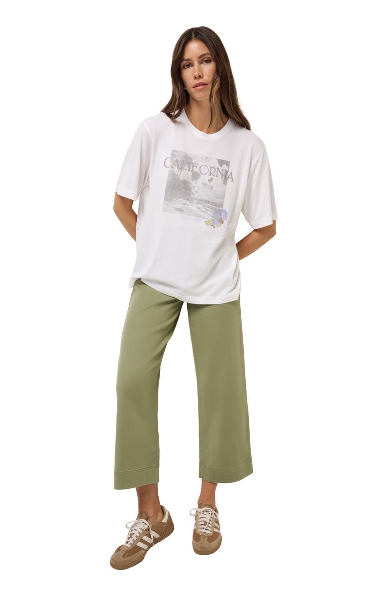 TravisMathew California Boyfriend Graphic T-Shirt, Alternate, color, Bright White