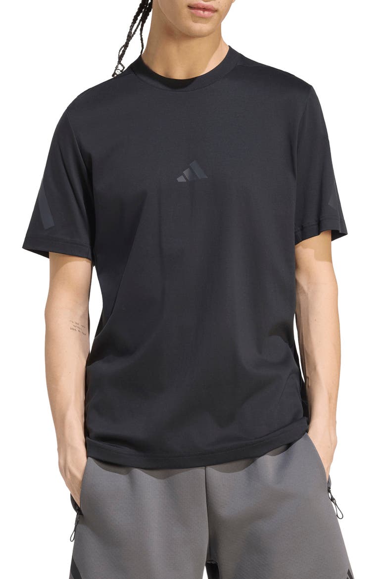 Z.N.E. T-Shirt, Main, color, BLACK