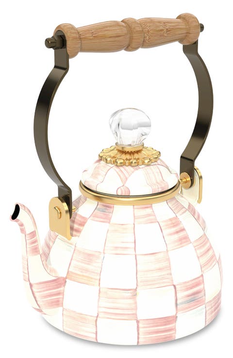 Rosy Check 1-Quart Tea Kettle