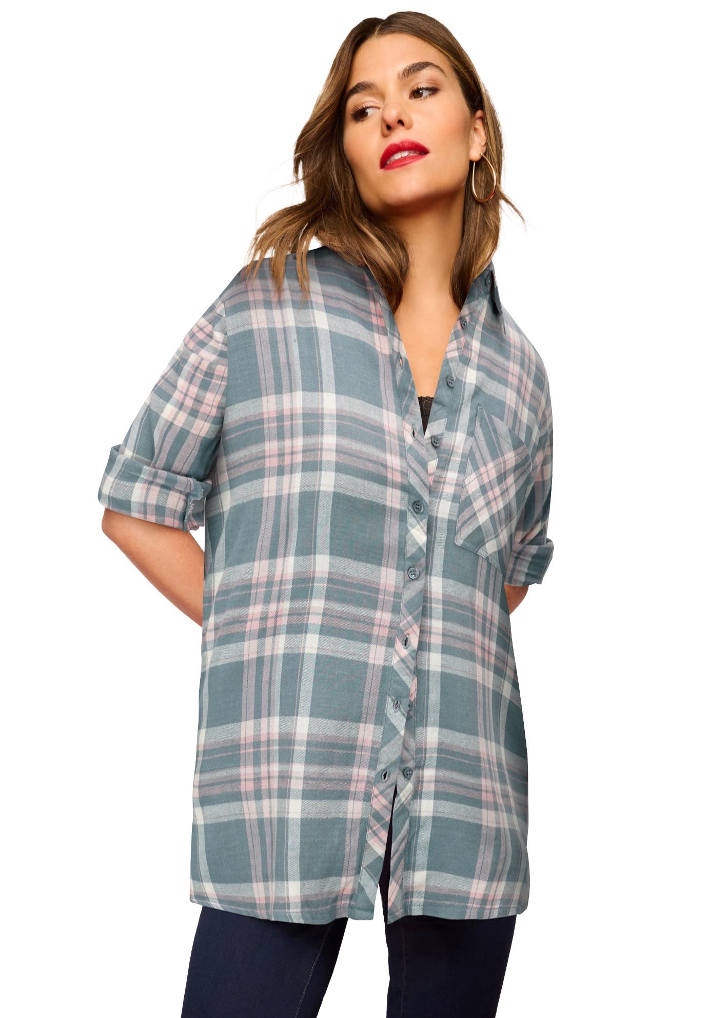 GUNMETAL PLAID