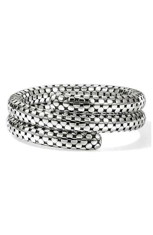 John Hardy Dot Coil Bracelet In Silver