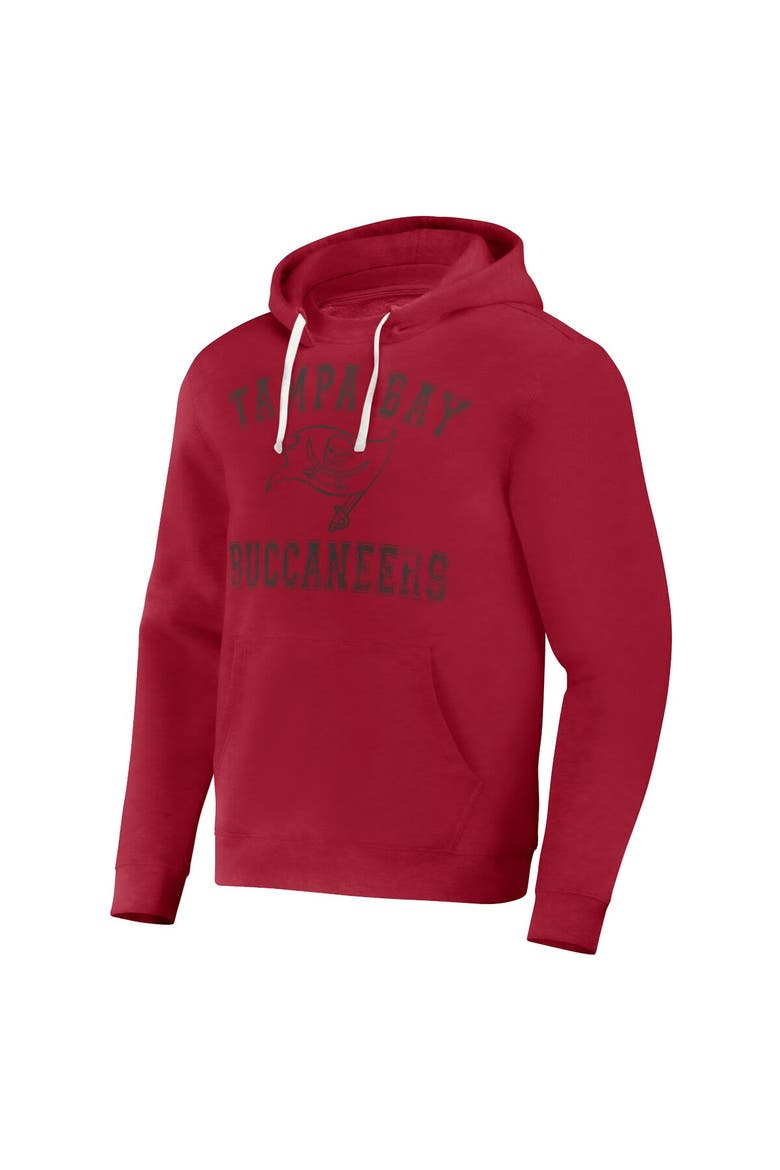 Men's NFL x Darius Rucker Collection by Fanatics Red Tampa Bay Buccaneers Coaches Pullover Hoodie, Alternate, color, Red