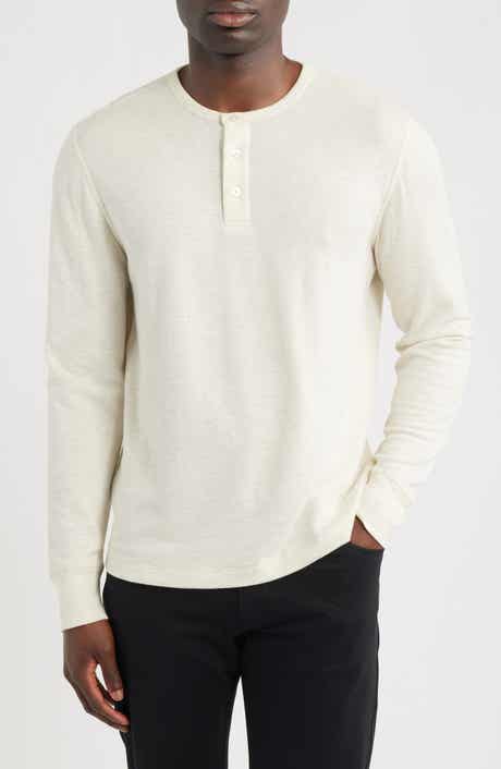 Long Sleeve Pima Cotton & Modal Henley