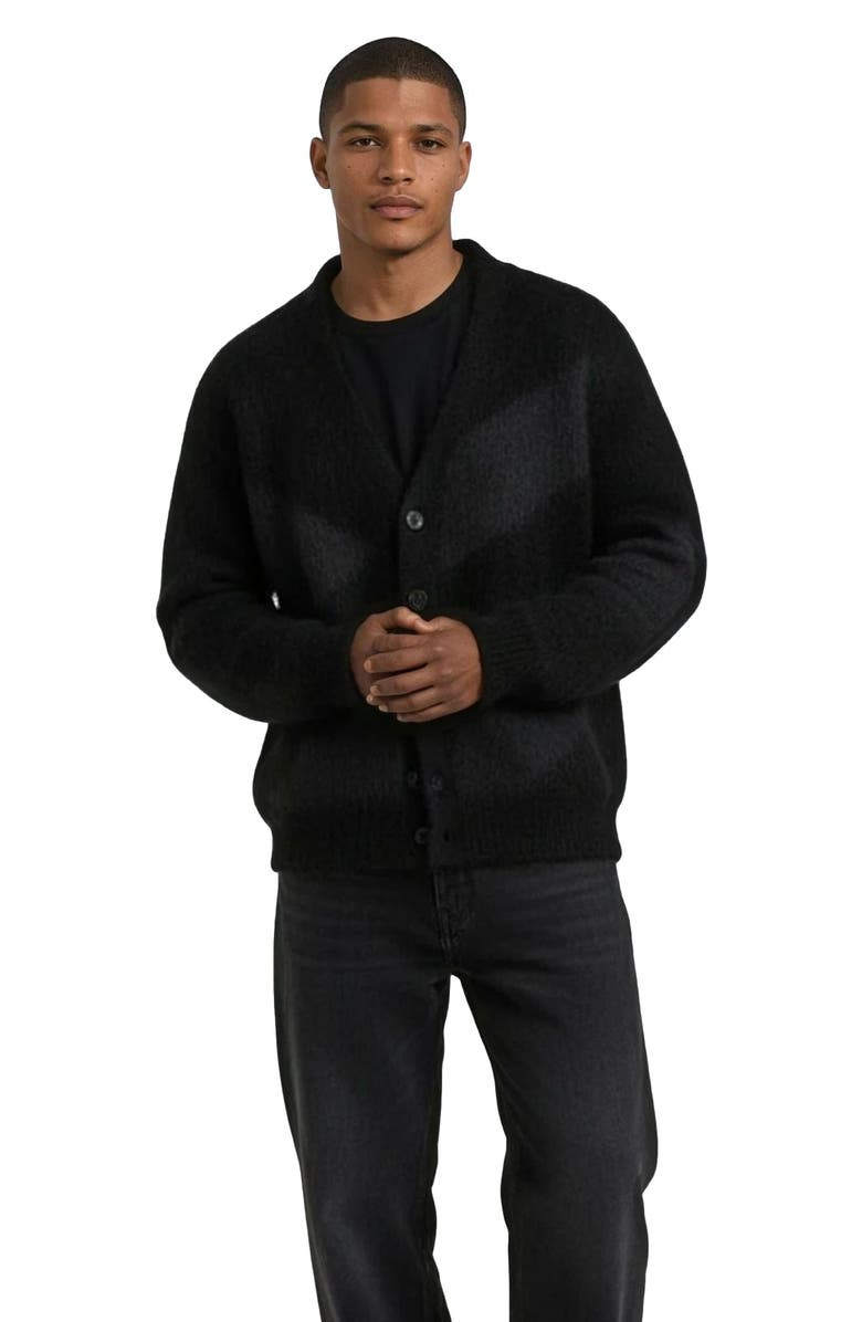 Blvck Signature Mohair Cardigan, Main, color, 