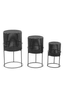 UMA Set of 3 Woven Planters