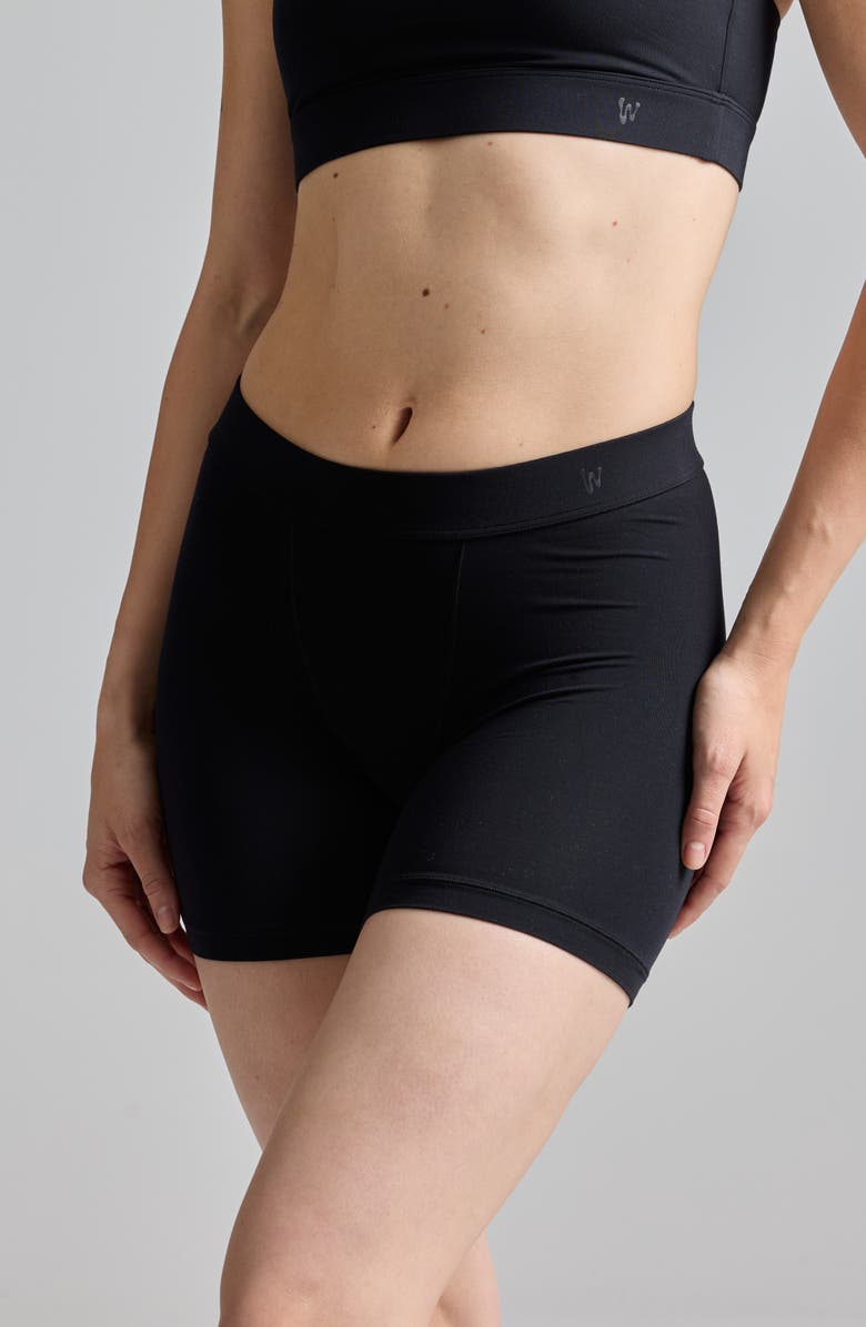 Woxer Luxe Baller 5-Inch Modal Boxer Briefs, Alternate, color, Black