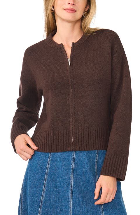 Zip Knit Sweater
