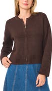 1.STATE Zip Knit Sweater