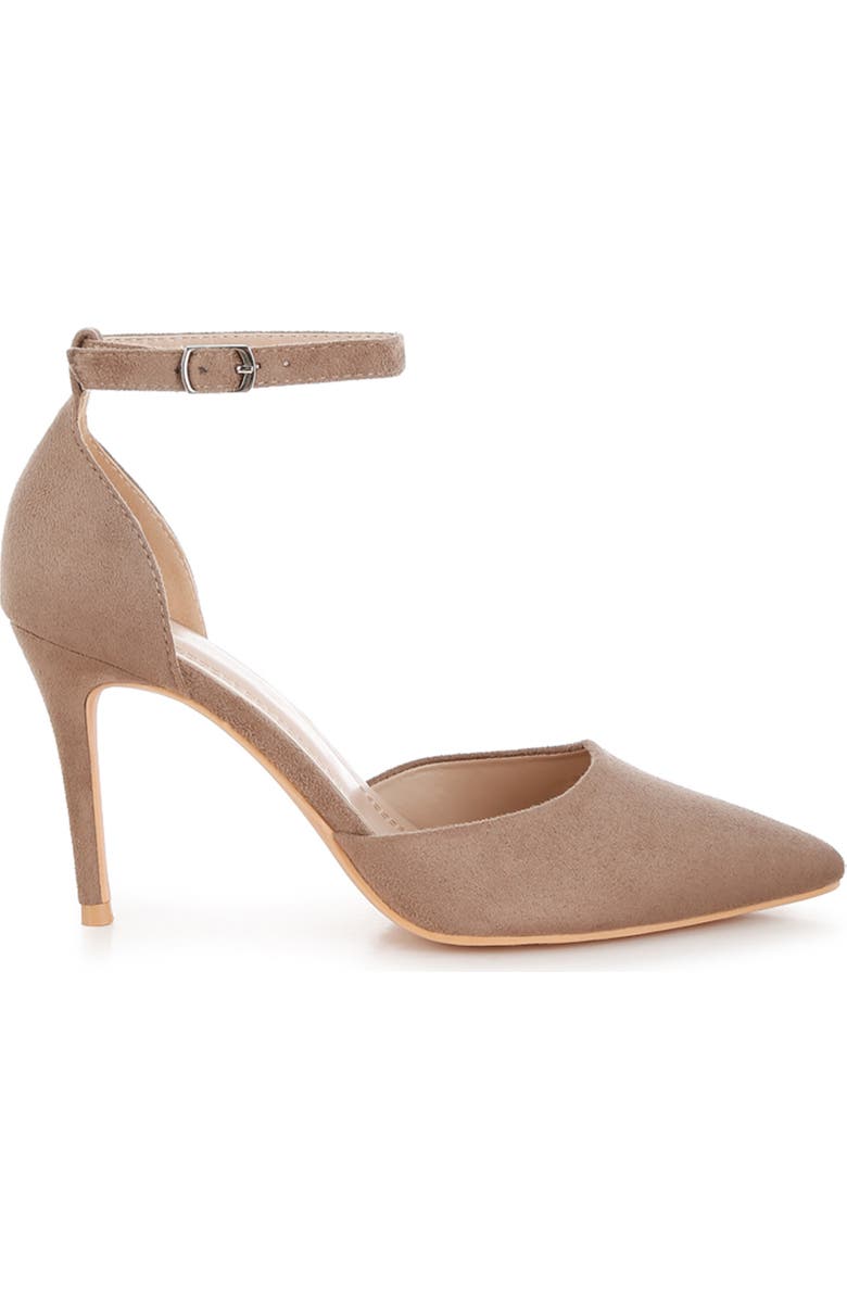 Rag & Co Ushra Pointed Toe Pump, Alternate, color, Taupe