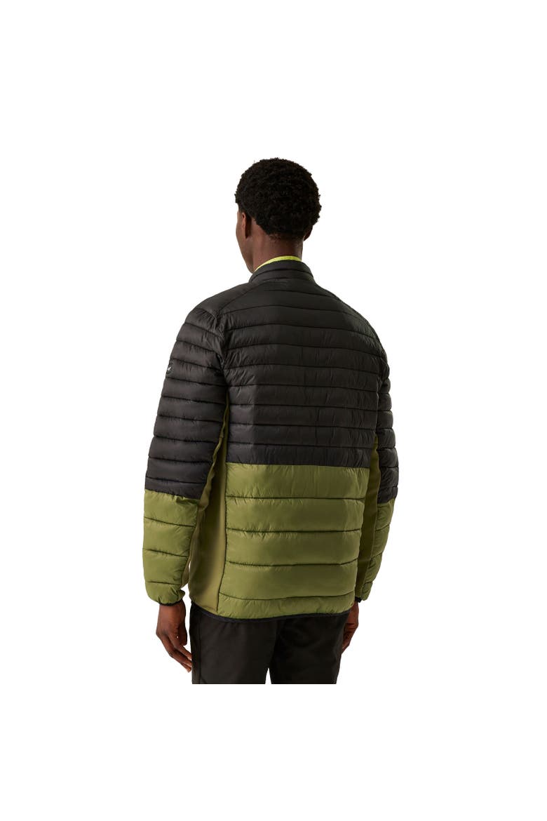 Leedre Colour Block Hybrid Jacket, Alternate, color, Nephrite Green and Black