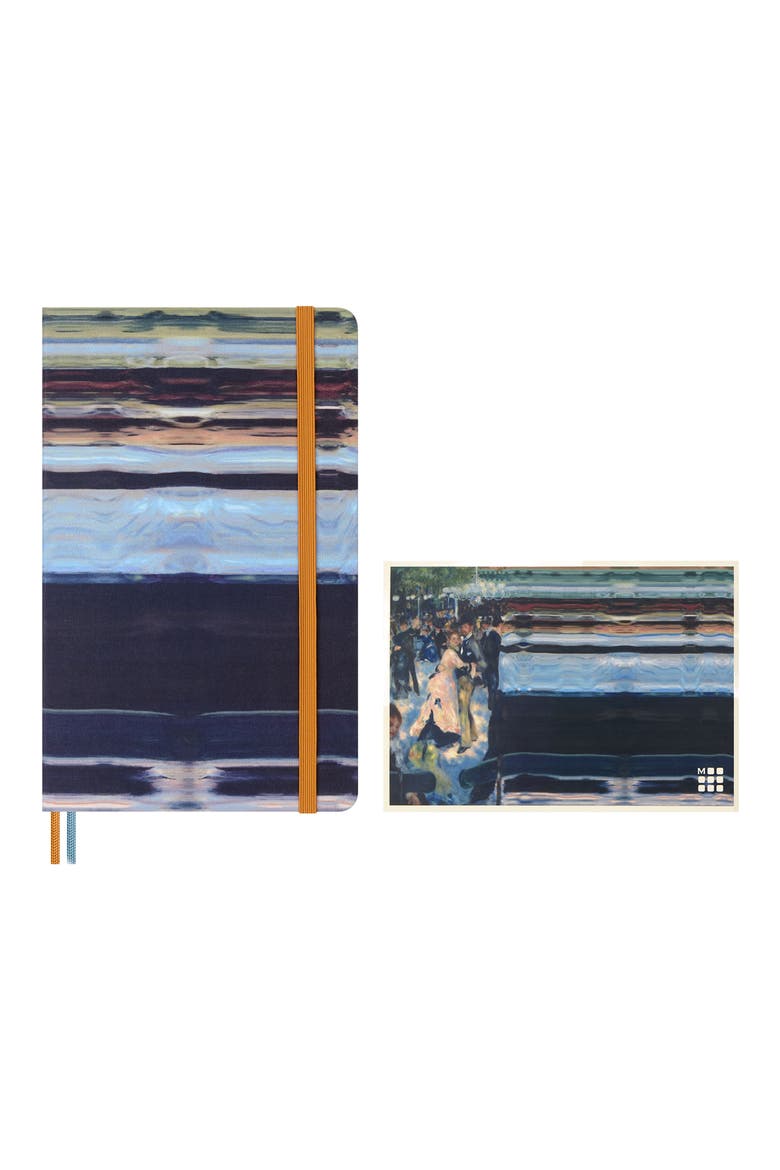 Impressionism Large Notebook, Alternate, color, DECORATED