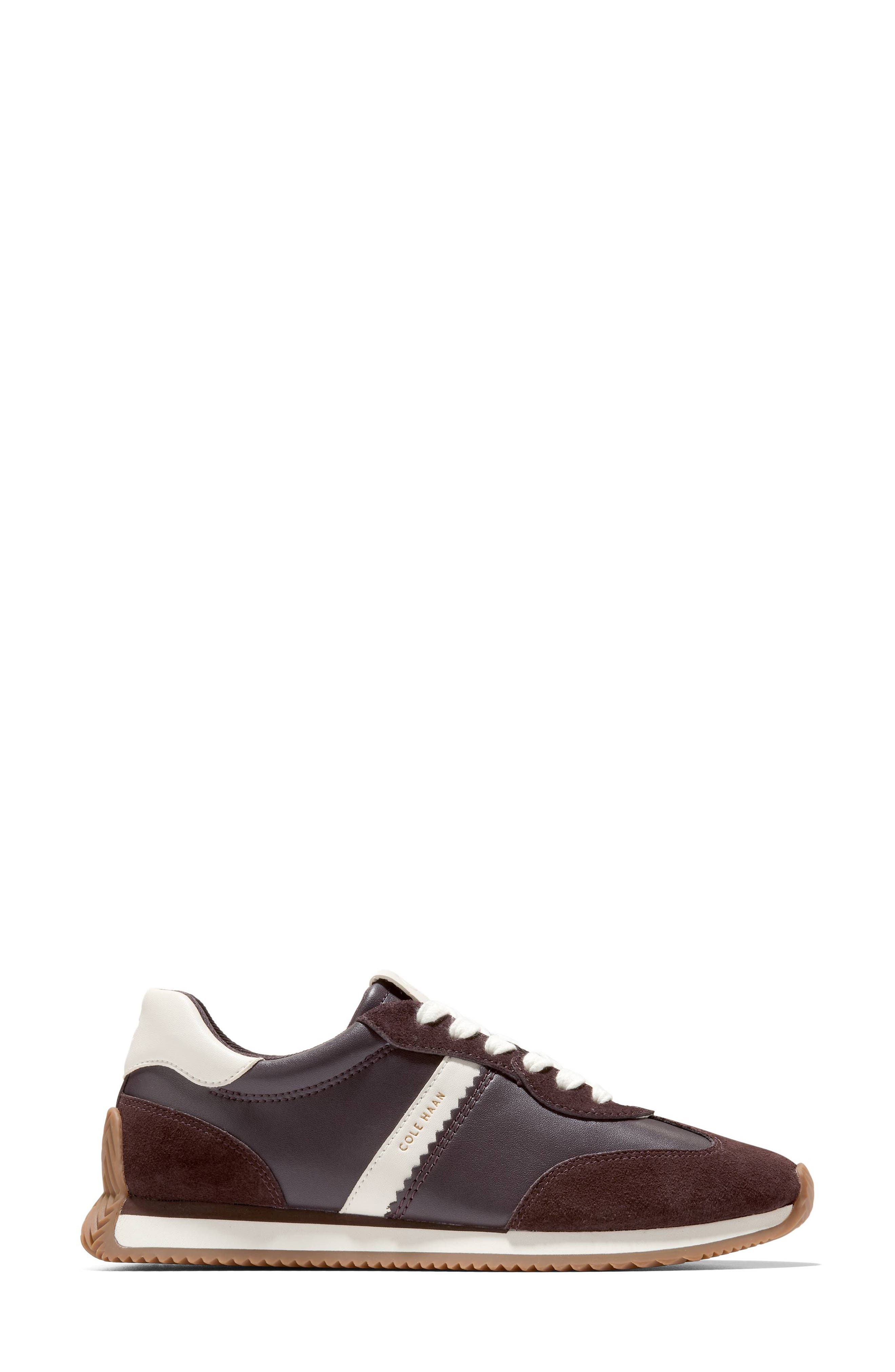 GrandPro Davina Sneaker, Alternate, color, CHOCOLATE/ IVORY/ SUEDE