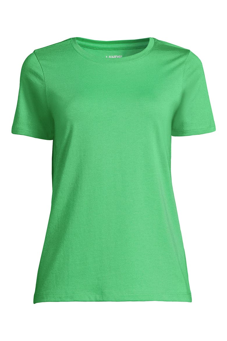 Relaxed Supima Cotton Crew Neck T-Shirt, Alternate, color, Wintergreen