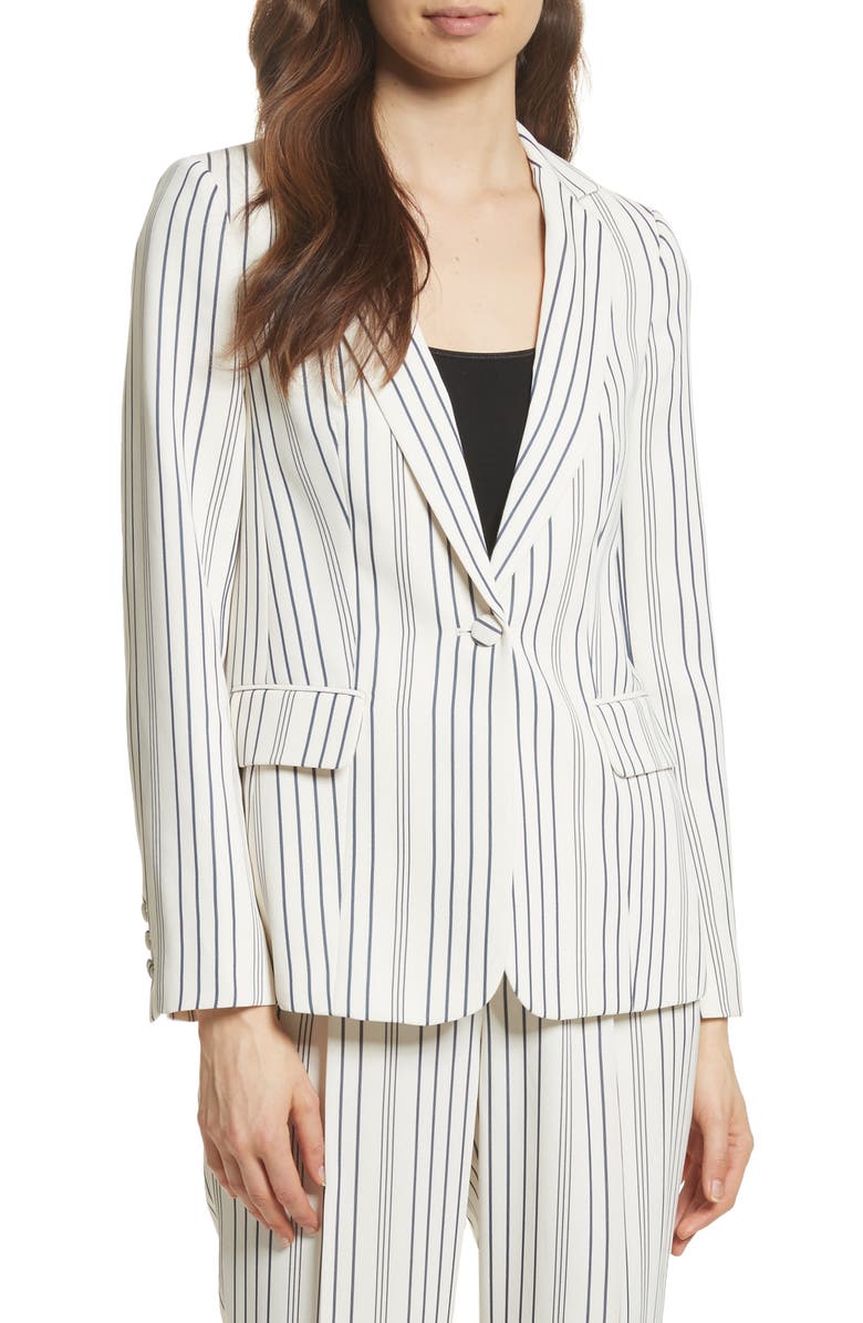 FRAME Stripe Blazer, Main, color, 