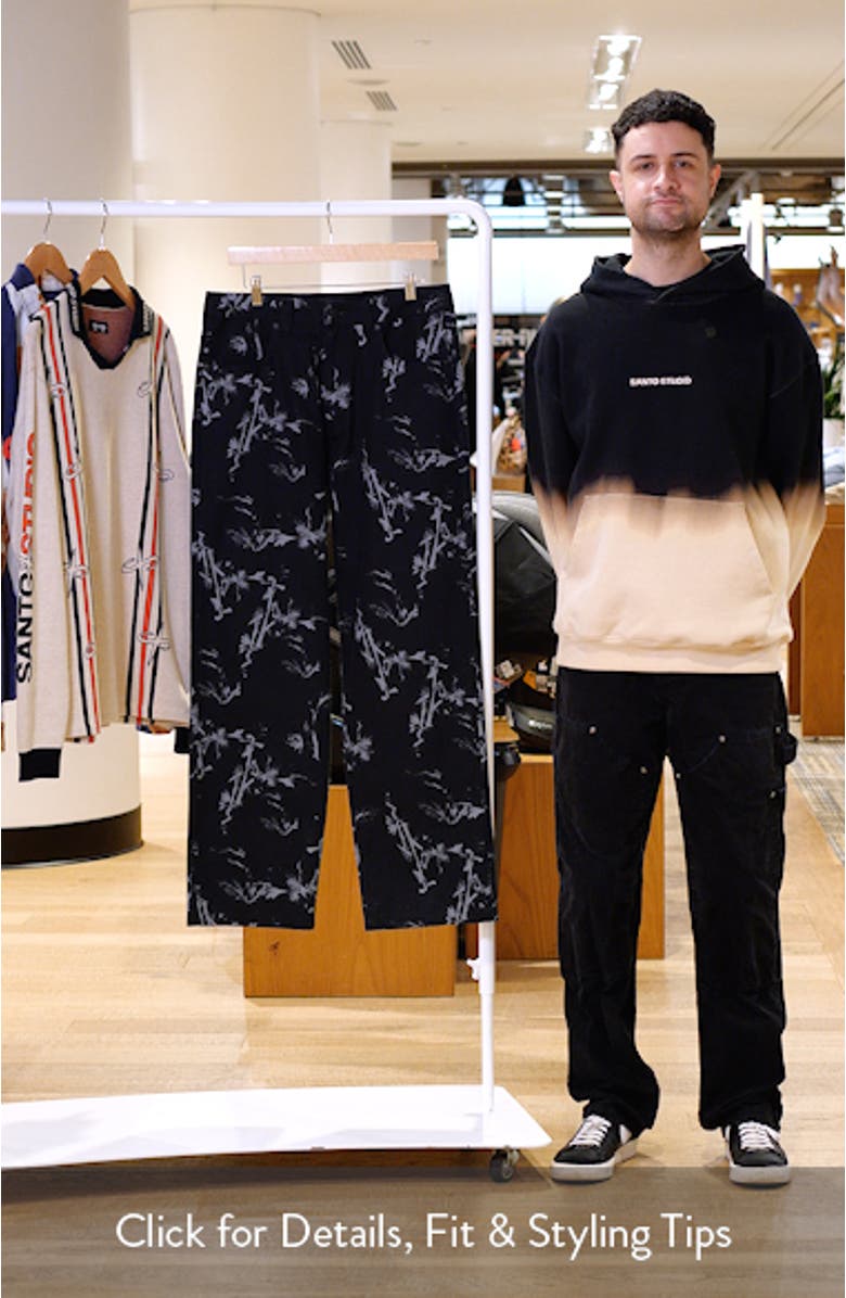Hunter Lawrence Edition - Flower Pattern Milano Pants, sales video thumbnail