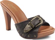 Candie's Federica Platform Slide Sandal