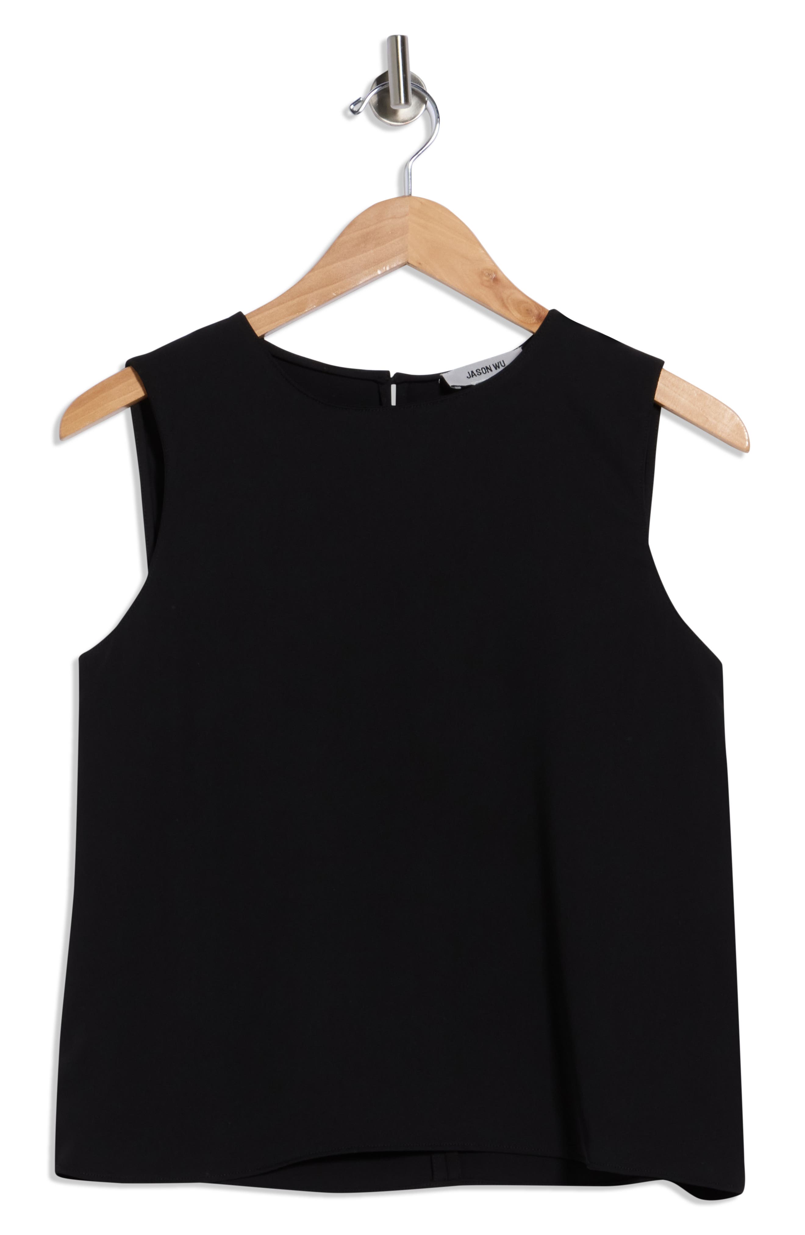 JASON WU Crewneck Sleeveless Crop Top