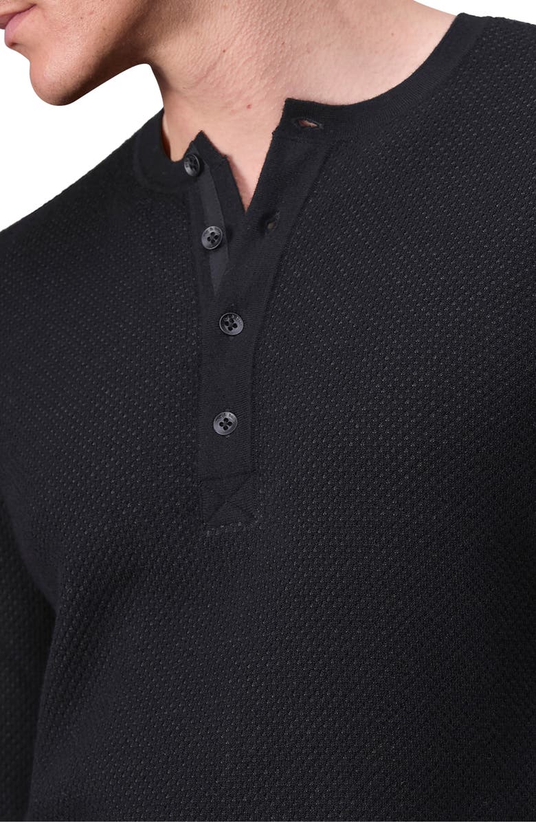 rag & bone Bennet Wool & Cotton Henley Sweater, Alternate, color, 