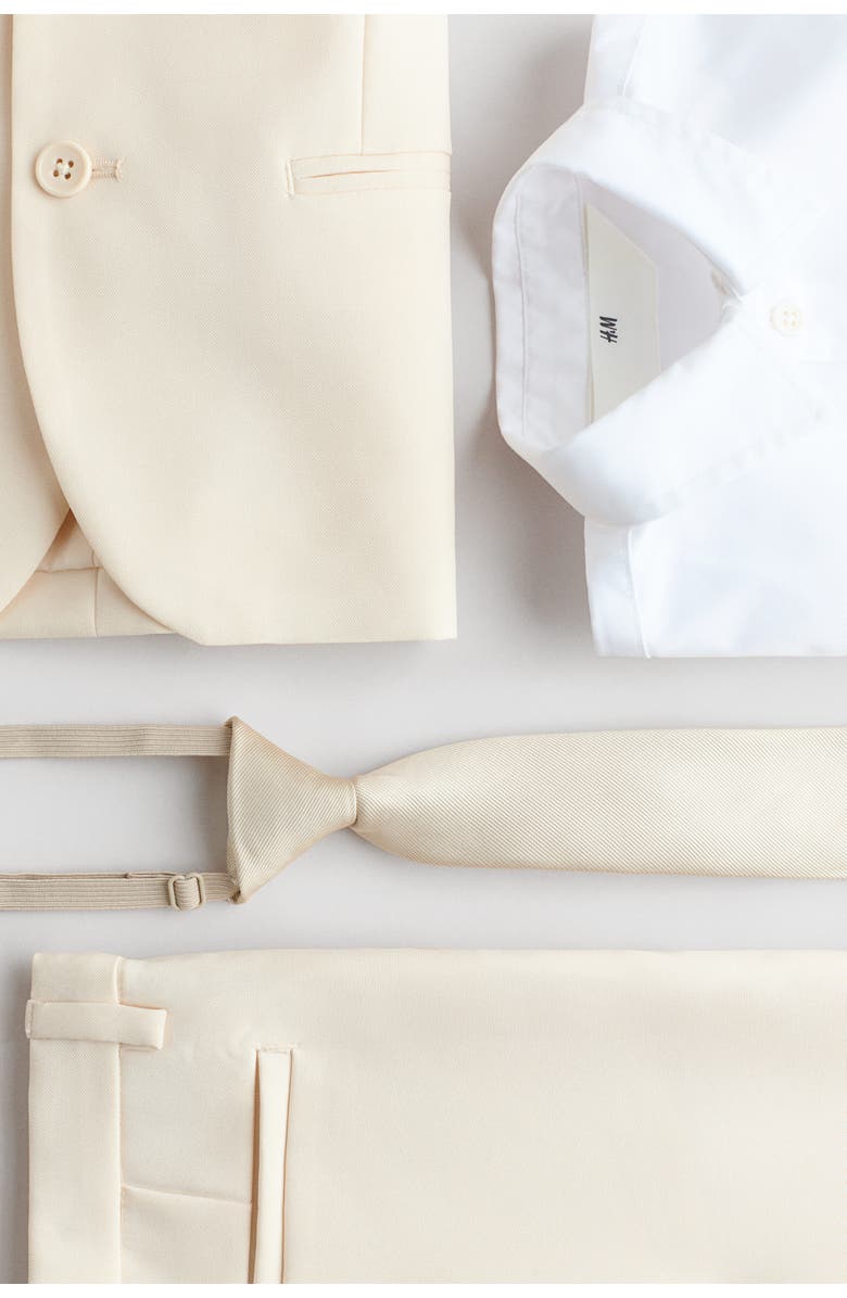 H&M 4-piece suit set, Alternate, color, Light Beige