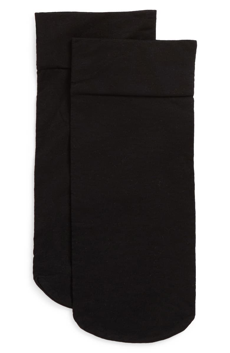 Commando Opaque Ankle Socks, Alternate, color, 