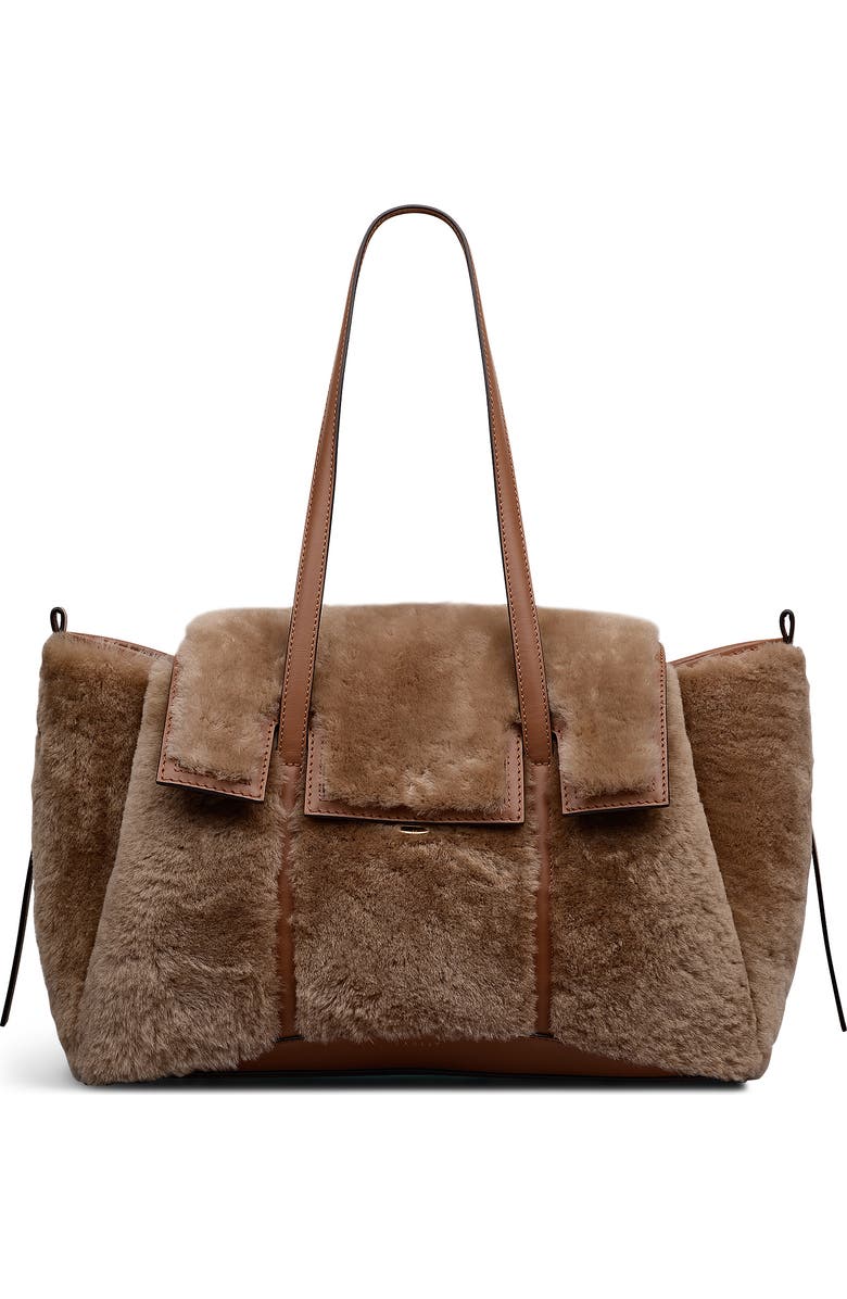 Radley The Chancery - Shearling Medium Flapover Shoulder Bag, Main, color,