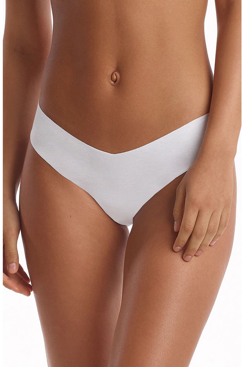 Cotton Thong, Main, color, WHITE