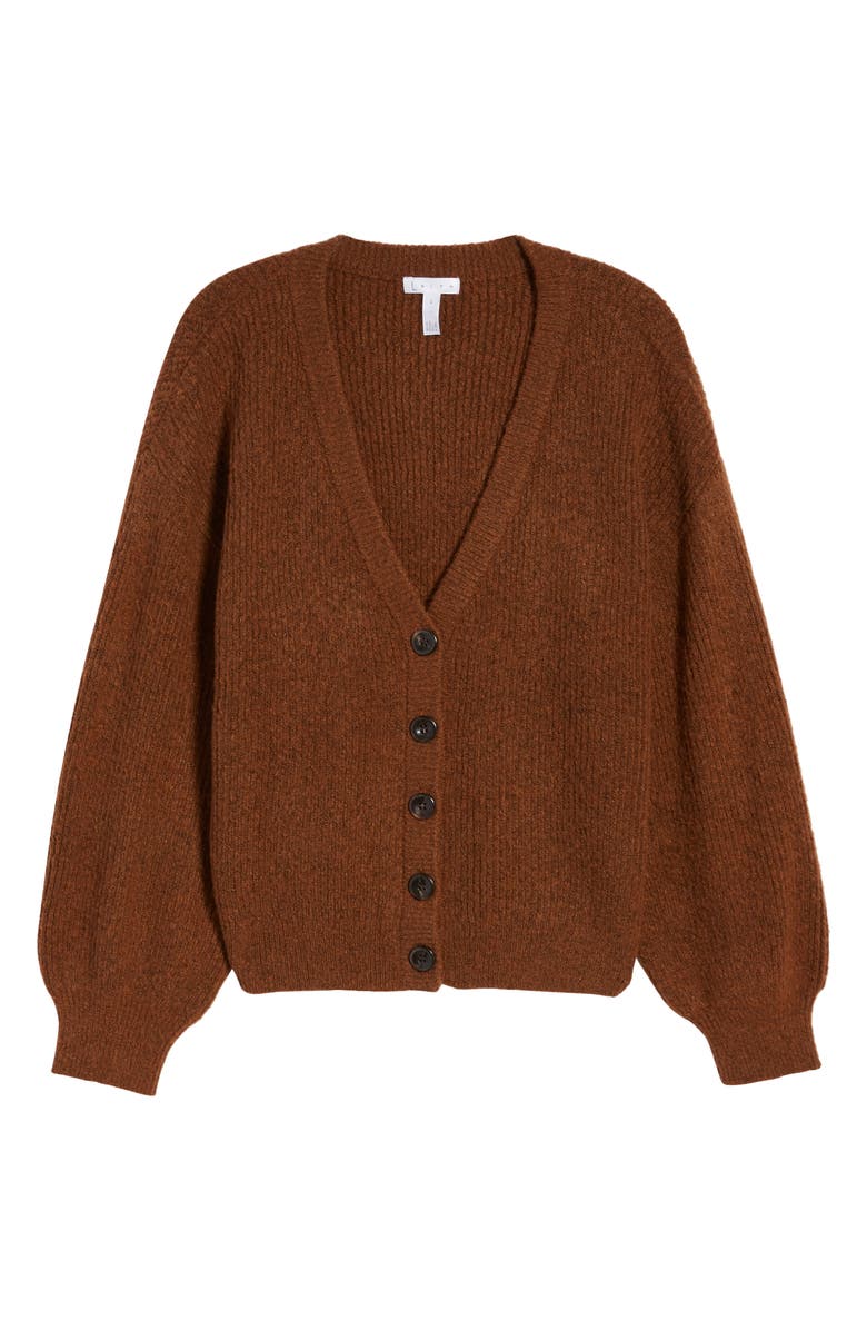 Leith Ribbed Cardigan, Alternate, color,