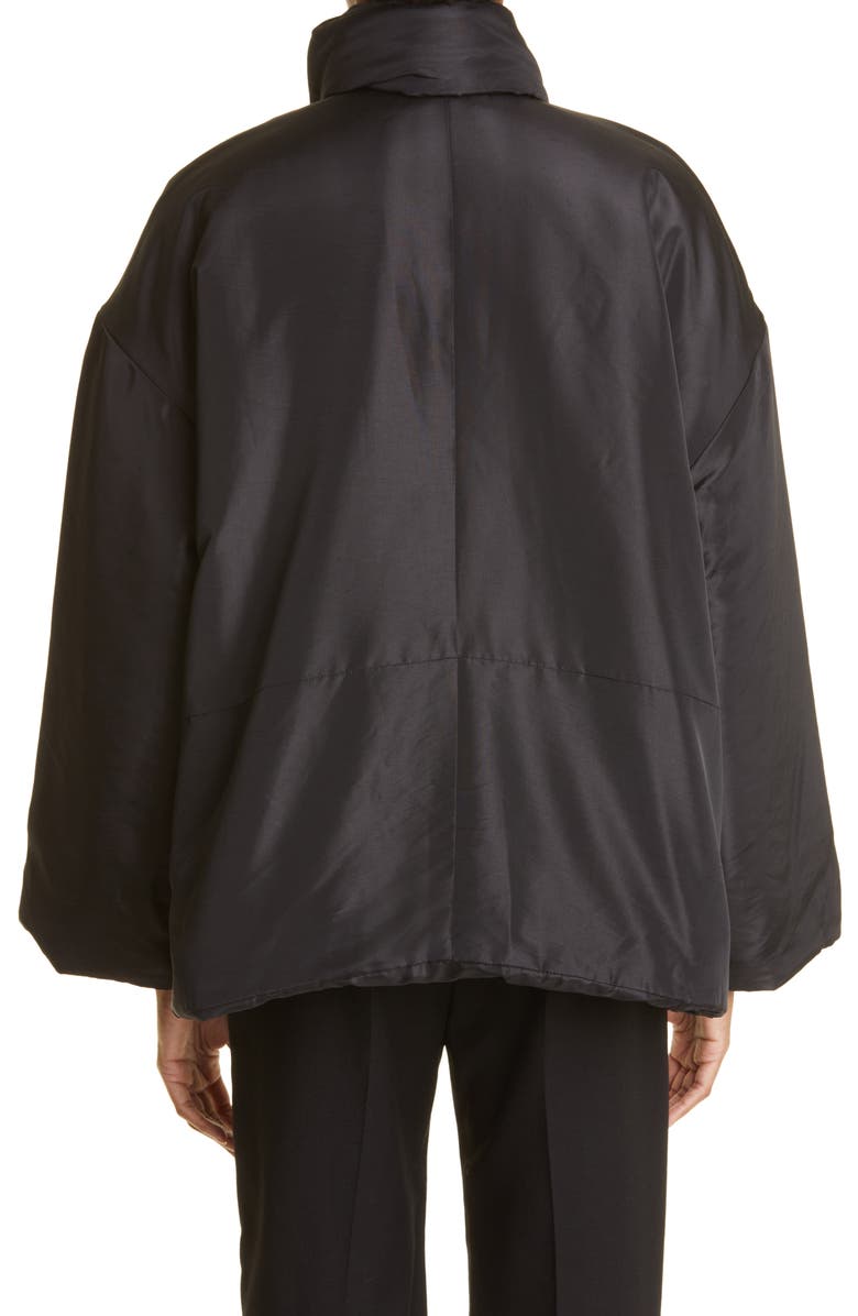 TOTEME Scarf Detail Jacket, Alternate, color, 