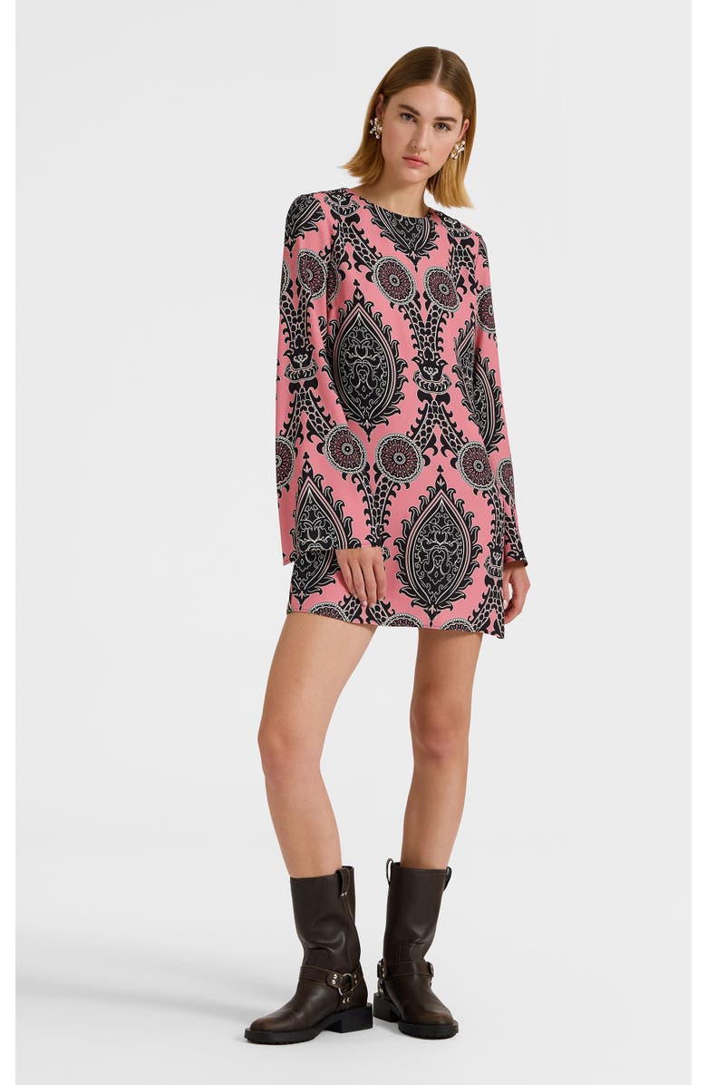 La DoubleJ Mini Supremes Swing Dress, Main, color, Oltrarno Pink