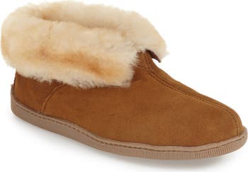 Minnetonka whitehall genuine shearling lined wrap boot hotsell